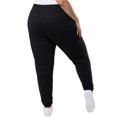 thumbnail image 6 of Terra & Sky Women's Plus Size Fleece Sweatpant, Available in 1,2, 3-Packs, Sizes 0X-4X, 6 of 9
