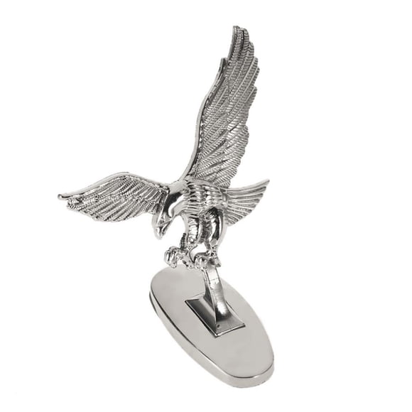 Car Decoration,3D Emblem Car Logo Car Logo Front Hood Ornament Car Cover Chrome Eagle Badge Top-Notch Performance