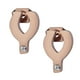 thumbnail image 3 of Set de Joyería para Mujer Iniciales LuckyLy, Collar y Aretes Oro Rosa 18k, Modelo Yara rosa UNITALLA, 3 of 7