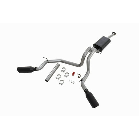 Rough Country Dual Cat-Back Exhaust for 2016-2023 Toyota Tacoma | 3.5L - 96016