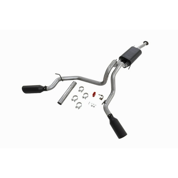 Rough Country Dual Cat-Back Exhaust for 2016-2023 Toyota Tacoma | 3.5L - 96016