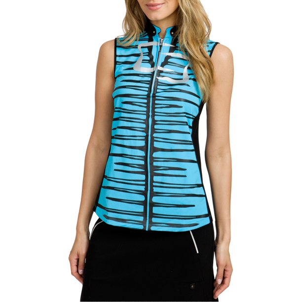 Download Jamie Sadock Women's Horizontal Linear Print Mock Neck ...