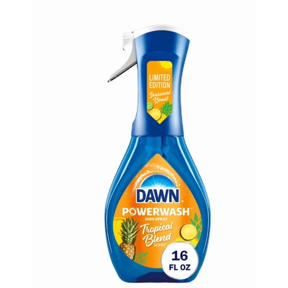 Dawn Platinum Plus Powerwash Dish Spray Tropical Scent, 16 oz. Bottle 1 pk