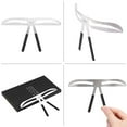 thumbnail image 2 of Fosa Eyebrow Measurement Ruler,4 Types Permanent Eyebrow Ruler Eyebrow Measure Balance Extension Ruler Eyebrow Shape Stencil, Eyebrow Shaping Stencil, 2 of 8