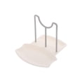 thumbnail image 1 of Pot Lid Rack Multifunctional Kitchen Organizer Punch-free Multifunctional Pot Lid Plastic Small Spoons Pad Bracket Fork Utensil Accessories Tools White, 1 of 8