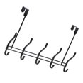 thumbnail image 2 of Punch Free Hooks for Hanging Use Made of Iron Black Color Perfect for Home Bath Kitchen 1PC, 2 of 5