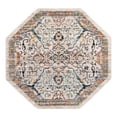 thumbnail image 3 of Unique Loom Lola Collection Area Rug - Vivacious (5' Octagon Ivory/Gray), 3 of 7