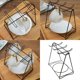 thumbnail image 2 of Multipurpose Black Triangles Coffee Cup Storage Rack Portable Accessory for Home Kitchens Supplies and Break Room, 2 of 4