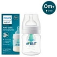thumbnail image 3 of Philips Avent Anti-colic Baby Bottle with AirFree Vent, 4oz, 1pk, Clear, SCY701/91, 3 of 11