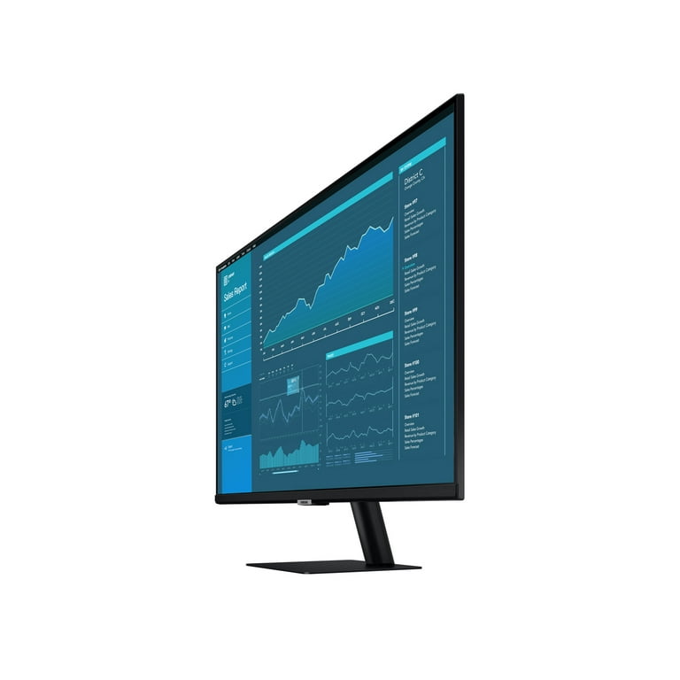 SAMSUNG 27 M5 FHD Smart Monitor With Streaming and Mobile Connectivity  (1,920 x 1,080) - LS27AM500NNXZA 