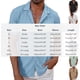thumbnail image 2 of Mens Casual Manga Corta Botón Abajo Camisas de Color Sólido de Punto Girado Cuello Blusa, los Hombres de Manga Corta Botón Arriba Camisa para Primavera Verano, 2 of 5
