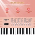 thumbnail image 2 of Teclado Piano Raimy Kids 37 teclas con 2 altavoces para niños de más de 3 años, 2 of 7