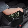 thumbnail image 3 of Chririnla Car Armrest Box Pad for Car Interior, Soft Comfort Car Center Console Cover for Most Vehicles Arm Rest Covers, Mountain Compass Pattern, 3 of 5