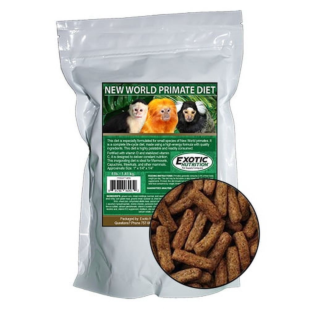 Exotic Nutrition New World Primate Diet 4 lb.
