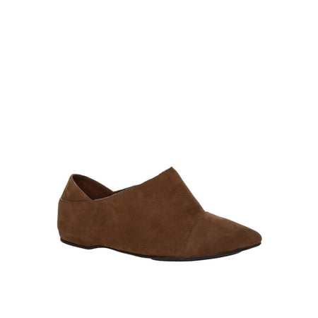 

Max Studio Womens Lively 2 Nubuck Hidden Strap Flats