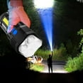 thumbnail image 1 of TIMIFIS Portable Lamp Rechargeable LED Flashlight: 3 Modes with Cob Work Light, Ipx5, Powerful Handheld Flash Suitable for Emergency Situations, Camping, and Hiking Other Exterior Accessories, 1 of 9