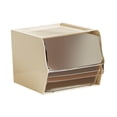 thumbnail image 3 of Lipstore Tea Packet Rack Space Saving Utility Desk Storage Organizer for Kitchen Milk white, 3 of 8