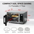 thumbnail image 7 of Restored TOSHIBA 6-in-1 Inverter Microwave Oven Air Fryer Combo, Countertop Microwave (Refurbished), 7 of 7
