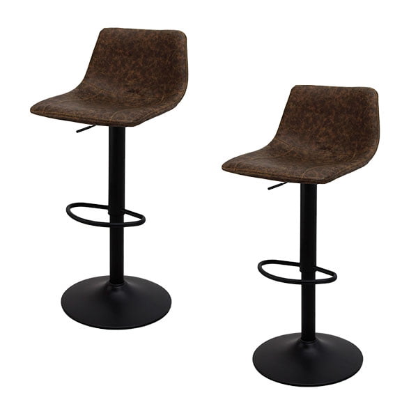 Set de 2 Bancos Ajustables de Altura Mundo In Bar-Barra Cafe