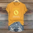 thumbnail image 4 of Sixuan Halloween Shirts for Women, Tshirts Womens Fall Fashion 2024 Tops, Graphic Tees Women Funny Print Short Sleeve Crew Neck T Cute Tops Trendy Going Out, 4 of 6