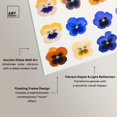 thumbnail image 3 of Pansy Patch Grid III Acrylic Print Flower Art Decor by Art Remedy, Ready to Hang, 16 x 20, 3 of 6