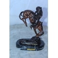 thumbnail image 2 of Nifao Outlaw by Remington Bronze Statue Replica, Western Decor – Home Decor Sculpture, 7"L x 3"W x 10"H, 2 of 10