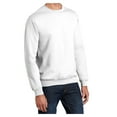 thumbnail image 4 of Yellow Rooster Men's Core Fleece Classic Crewneck Sweatshirt White M, 4 of 6