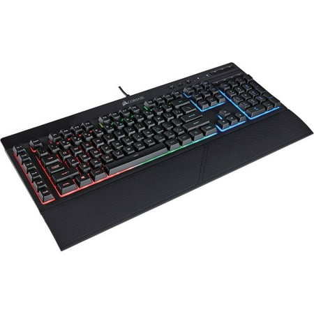 Corsair Gaming K55 RGB Keyboard, Backlit RGB LED (Best Gaming Keyboard Under 100)