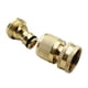 thumbnail image 4 of Conector de manguera de jardín de latón Accesorios de manguera de agua de 3/4 pulgadas para lavadora a presión, 4 of 8