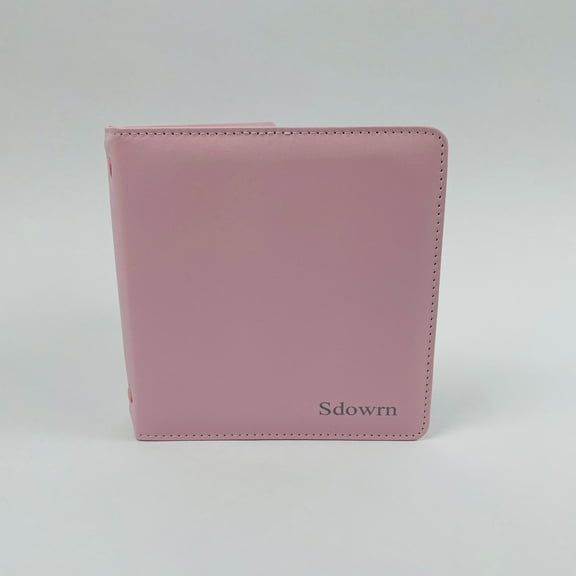 Sdowrn Small Photo Album 4x6 Photos, 25-Page Holds 50 Pictures, Pink 