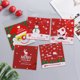 thumbnail image 1 of 50 unids/set bolsa de dulces personalizada Sincero copos de nieve celofán Navidad, 1 of 6