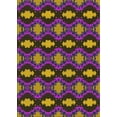 thumbnail image 1 of Ahgly Company Indoor Rectangle Patterned Brown Abstract Area Rugs, 2' x 5', 1 of 6