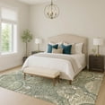 thumbnail image 6 of Addison Rugs Chantille Indoor/Outdoor Transitional Geometric Basil Machine Washable Rectangle Rug, 9' x 12', 6 of 7