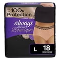thumbnail image 1 of Ropa interior para incontinencia y posparto Always Discreet, L, 18 unidades, 1 of 7