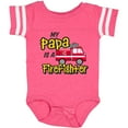 thumbnail image 3 of Inktastic My Papa is a Firefighter with Fire Truck Boys or Girls Baby Bodysuit, 3 of 5