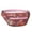 Halloween Happy Halloween, variant on Fanny Pack Halloween Pink Ghosts Pattern Waist Pack Bag,Running Cross Bag,Waterproof Large Fanny Packs for Women Men for Travel Running Hiking Cycling
