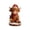 Brown, variant on Rdausd Cute Cow Christmas Tree Light-up Figurine Festive Holiday Decoration for Home And, Decorative Finish with Coordinated Seasonal Styling, for Festive Room Styling