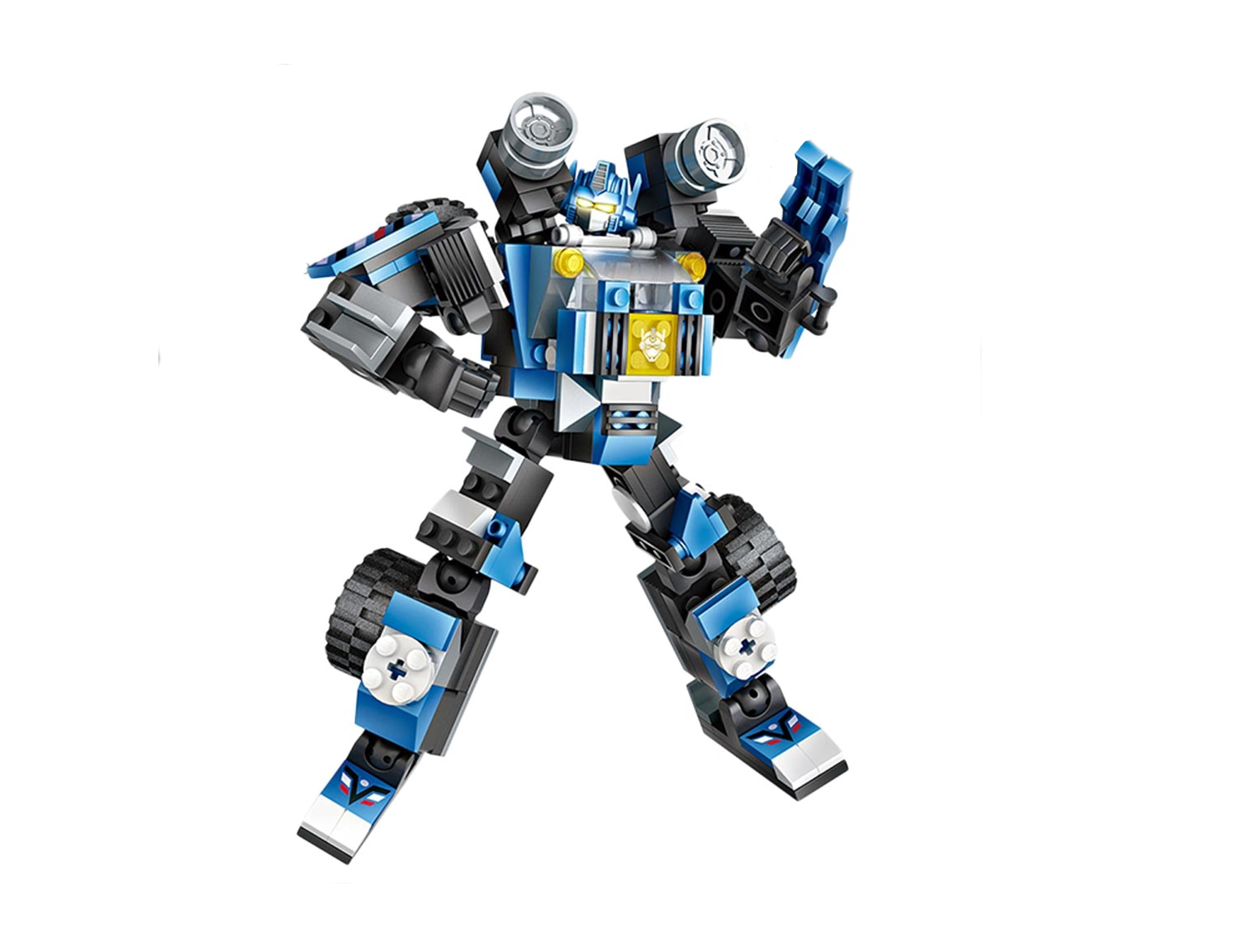 LOZ Mini Blocks Transformation Truck Crane Car Robot 1820 246 pcs
