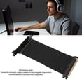 thumbnail image 4 of GPU Extension Cable, Right Angle 128Gbp/s EMI Shielding PCIE 3.0 X16 Riser Cable  For RTX2060, 4 of 8
