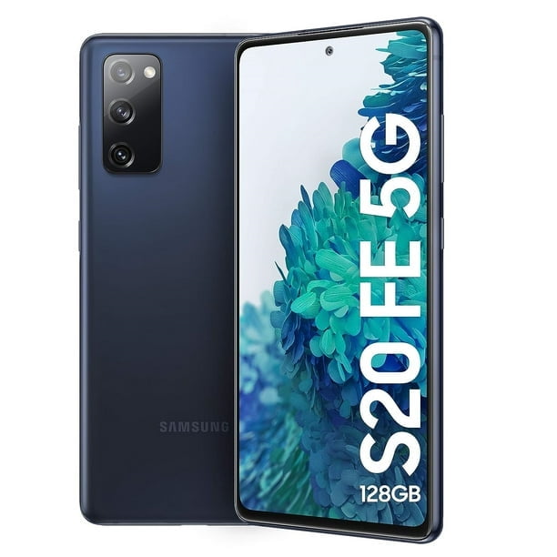 Refurbished Samsung Galaxy S20 FE 5G - 128GB – Cloud Navy – 12MP Triple Rear & 32MP Front Camera - Fully Unlocked Smartphone - Excellent Condition