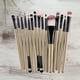 thumbnail image 5 of Juego de brochas de maquillaje para sombras de ojos de 15 uds (marrón negro) Ehuebsd Cuidado Belleza, 5 of 7