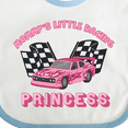 thumbnail image 4 of Inktastic Mommy's Racing Princess Pink Race Car Boys or Girls Baby Bib, 4 of 4