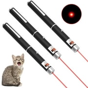 Elegant Choise 3 Pack 900Mile Strong Laser Pointer Pen 5 m W 650nm Red Light Visible Beam Lazer