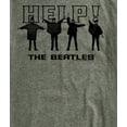 thumbnail image 3 of The Beatles - Help Beatles - Men's Short Sleeve Graphic T-Shirt, 3 of 6