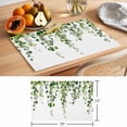 thumbnail image 6 of Eucalyptus Leaf Placemats Set of 4 Watercolor Green Leaves Place Mats Table Mats Kitchen Dining Home Outdoor Party Table Decoration, 6 of 9