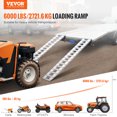 thumbnail image 2 of VEVOR Rampes en Aluminium 94 Pouces x 15 Pouces Capacité de Charge 6000 LBS 2 Pcs, 2 of 9