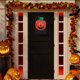 thumbnail image 5 of SUSUchens Timbre de puerta de calavera de Halloween, esqueleto animado, calabaza, bruja, timbre de puerta con ojos iluminados y sonidos aterradores, accesorio de casa embrujada para, 5 of 8