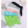 thumbnail image 5 of Women Lace Ruffle Ankle Socks, Cute Princess Girls Frilly Cotton Socks 3Pairs, 5 of 5