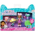 thumbnail image 2 of Gabby’s Dollhouse, Gabby and Friends Figure Set with Rainbow Doll, 2 of 7