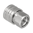 thumbnail image 1 of DOLITY 1/4 Inch Quick Connect Pressure Washer Adapter Set Stainless Steel Pressure 5000 C, 1 of 9
